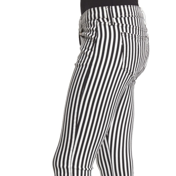 Rag&bone Jeans black and white stripes size 26 - Picture 2 of 4